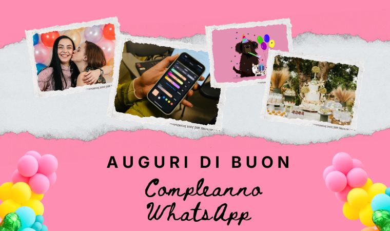 Auguri di Buon Compleanno WhatsApp
