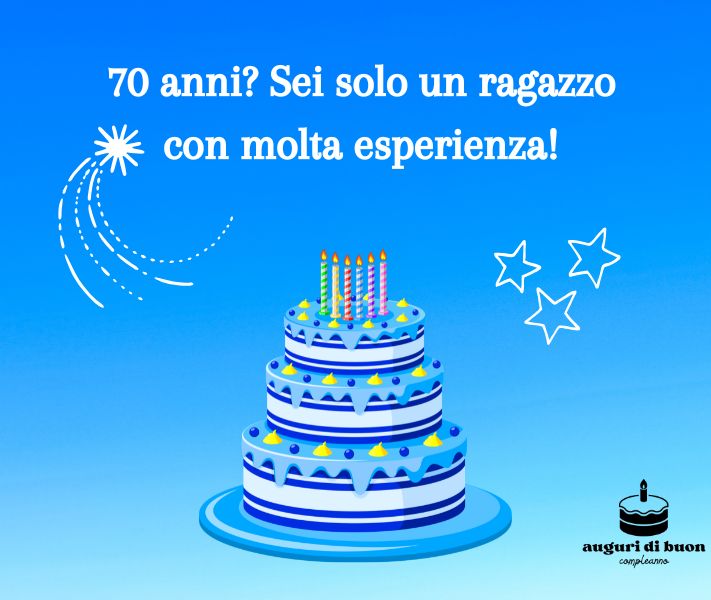 Spiritose Auguri Divertente Buon Compleanno 70 Anni